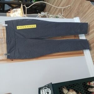 Dahlia Pull On Trouser Flat Front Faux Pockets Size Small Womens Office Travel